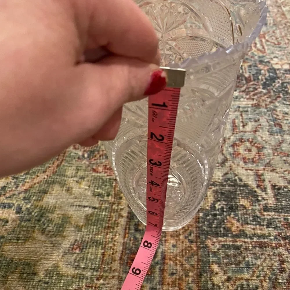 Beautiful plastic vase